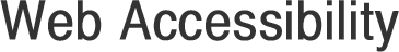 Web Accessibility